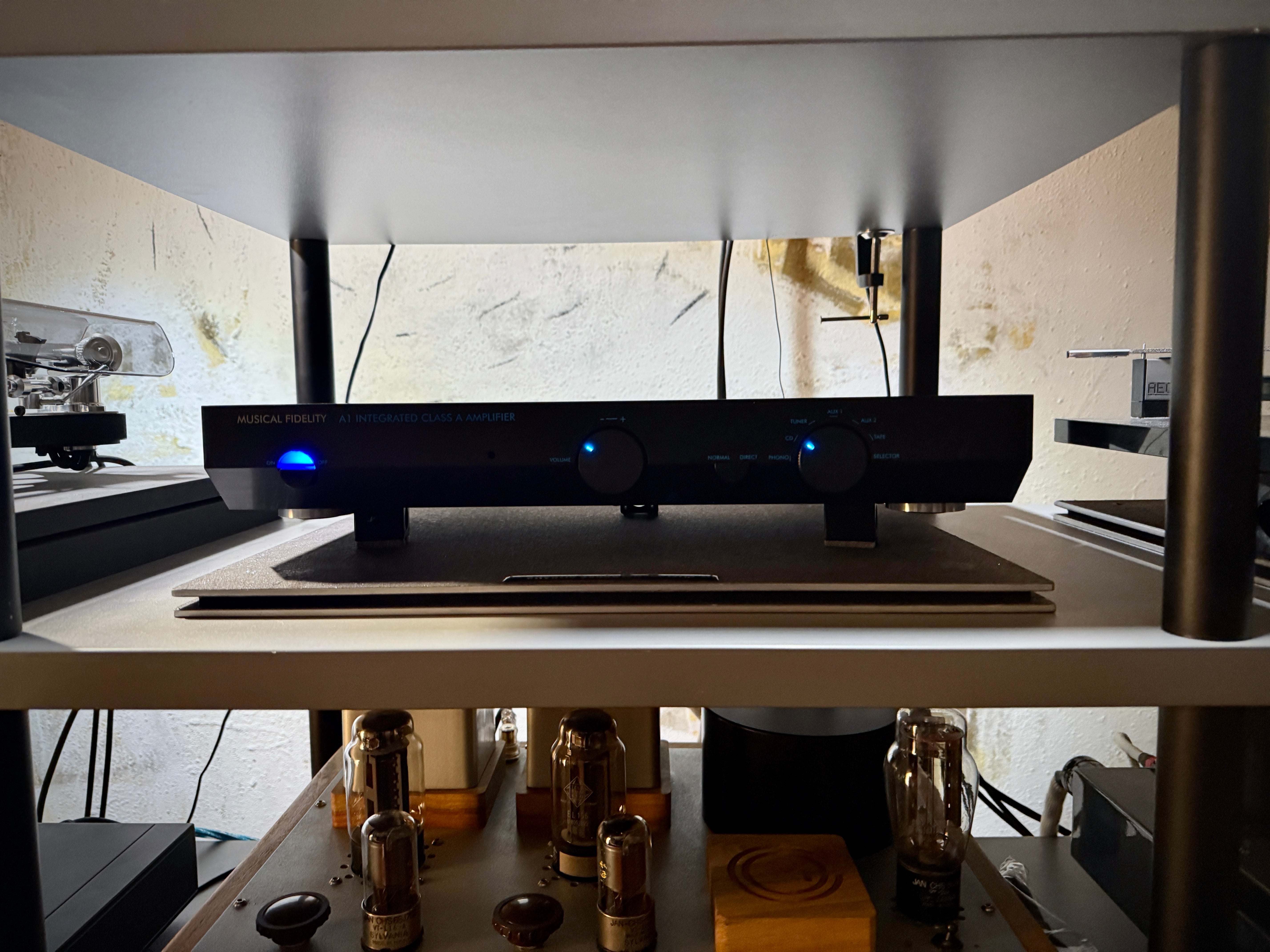 „Alte Liebe rostet nicht“ Musical Fidelity A1 an Atlantis Lab Lautsprechern